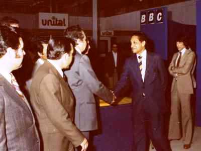 Mário Soares e António Menezes