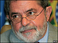 O presidente Luiz Inácio Lula da Silva