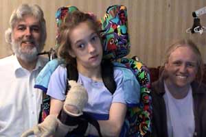 Jemima's mastered a new way of communicating...