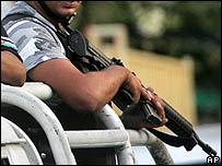 Soldado da ONU no Haiti