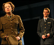 Paul Woodson and Amy Hall in We That Are Left