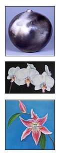 Montage of work by Linda Yates