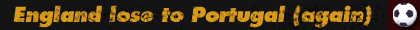 England V Portugal
