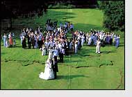 Guests at the wedding