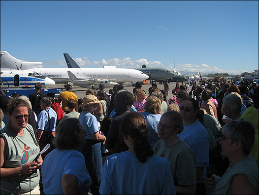 A la espera de la evacuación