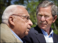 Şaron Bush'la birlikte