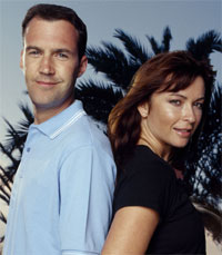 Johnny Vaughan and Suzi Perry host Superstars