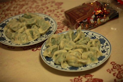 Homemade dumplings