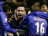 جشن پيروزی بازيکنان آرسنال