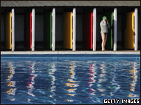 Tooting Bec Lido in London