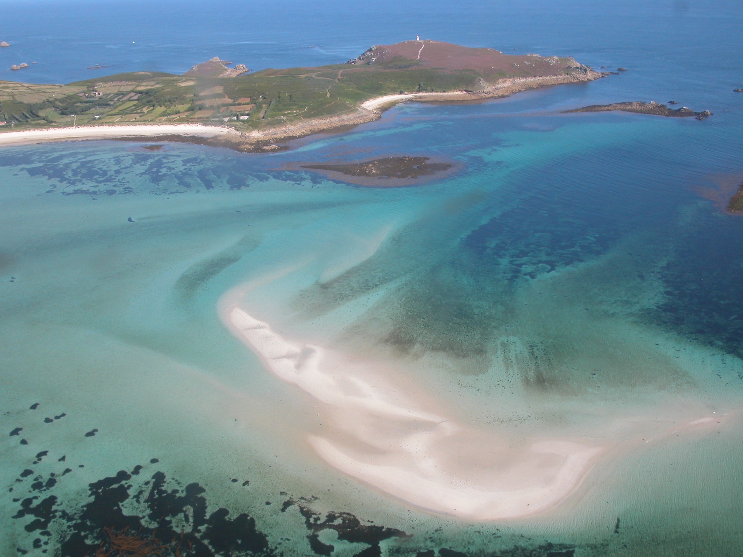 View of the Scilly Isles