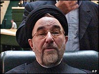 Íránský prezident Mohammad Chátamí