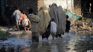 Pakistani flood survivors