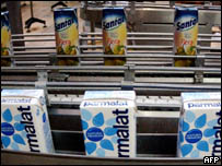 Produtos da Parmalat 