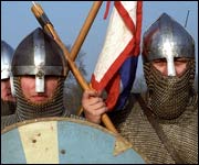 Anglo Saxon warriors