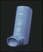 Inhaler in the Medicate exhibition 