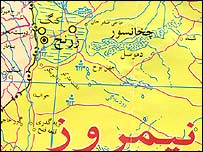 زرنج در استان نيمروز