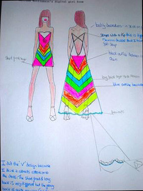 Mexican dress design