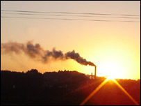 Entardecer em Piraí do Sul (Crédito: Mauricy Kawano)