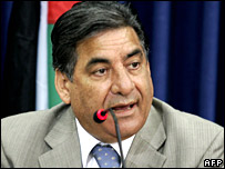 Nabil Amr, da comissão de inquérito do Fatah