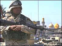 Soldado americano no Iraque