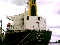 Індійський корабель захоплений піратами