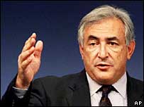 IMF Başkanı Strauss-Kahn 