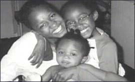 Angela's three children 