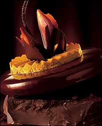 Escultura de chocolate