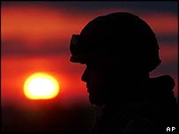 Soldado americano no Iraque