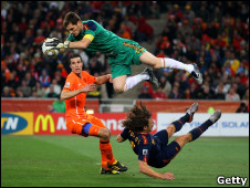 Матч Испания - Голландия