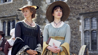 Mrs Dashwood and Elinor