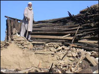 تباہ حال گاؤں