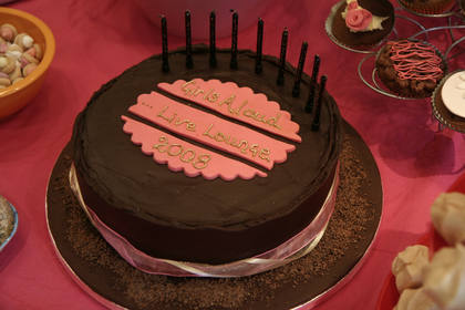 Jo's put on a right proper spread for the visit of 'The Girls'.