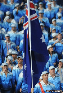  Đoàn lực sĩ Úc