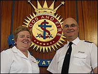 Olive and Denis Lomax.