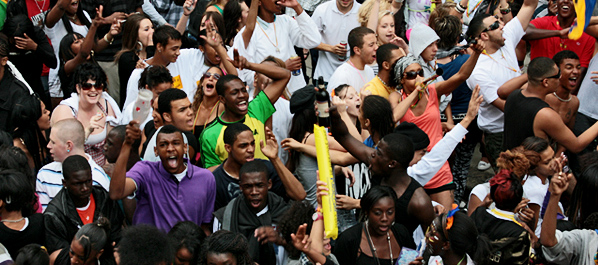 Carnival crowd