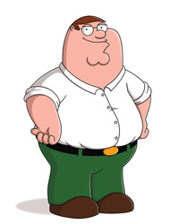 Peter Griffin in Family Guy