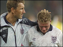 Terry Butcher & Paul Gascoigne, Turin 1990