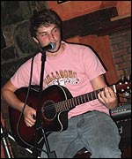 Harry Parkin at The Cock and Bull.