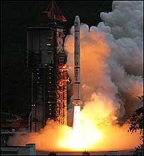 Çin'in fırlattığı roket