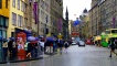 The Royal Mile in the rain