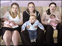 مادران نوجوان در بريتانيا