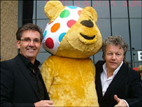 Daniel, Pudsey and Bob