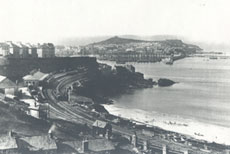 St Ives Railway station and harbour
