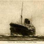 'P. & O. S.S. “Rajputana”, 17.000 Tons' 'P. & O. S.S. “Rajputana”, 17.000 Tons'