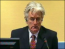 Караджич у суді 29 серпня