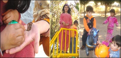 دستان پر نقش