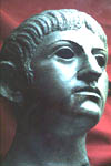 The head of Claudius