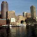 Boston city harbour